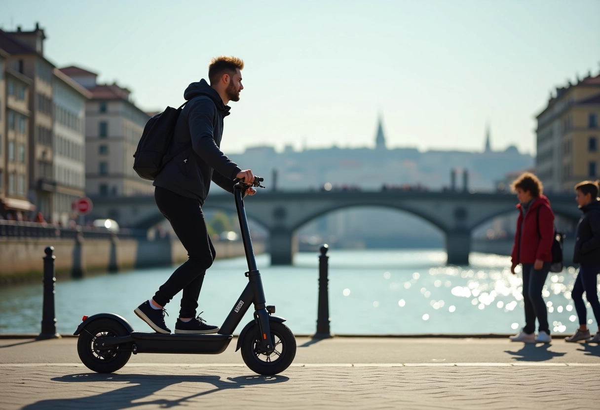 trottinette électrique lyon