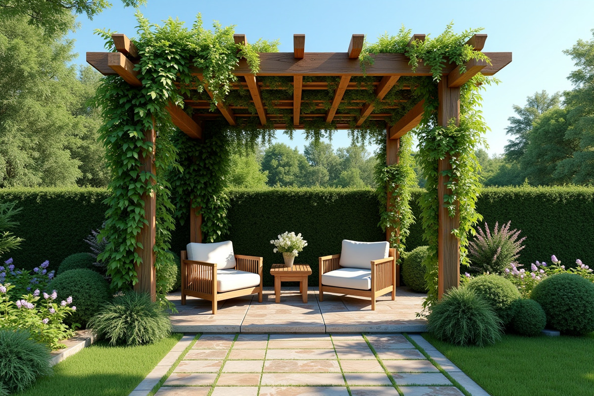 pergola bois